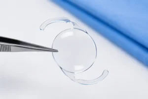 Premium intraocular lens used in cataract surgery at The Eye Dr Clinic Yorkshire